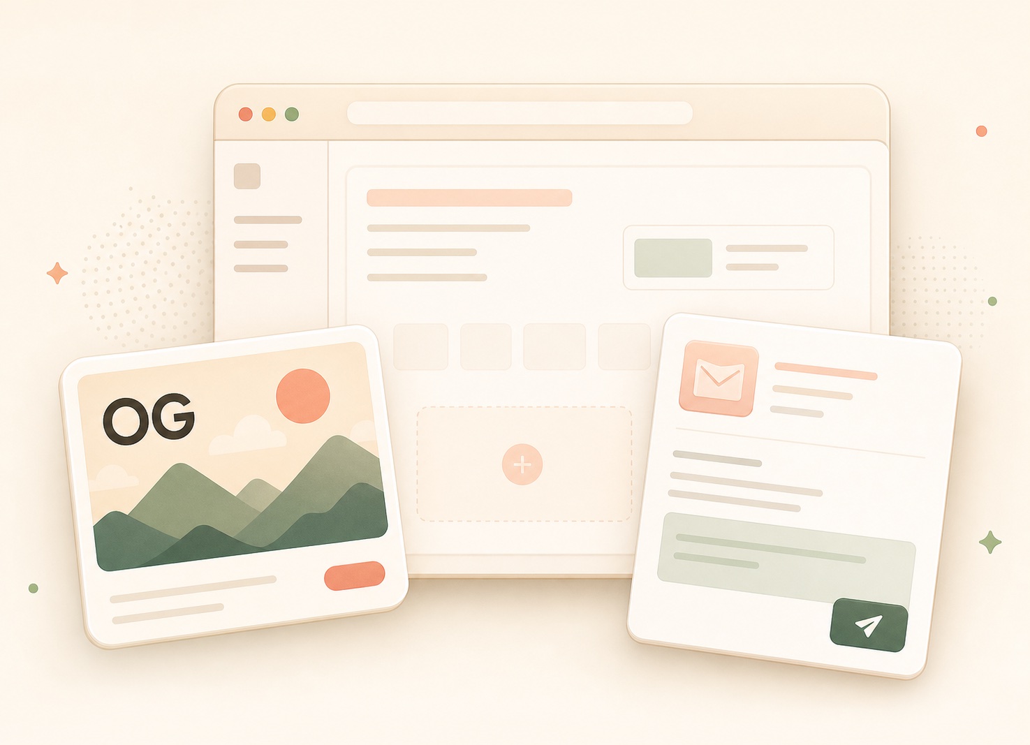 OG image generator and email reply builder tool preview